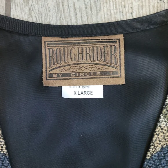 Womans Vintage Western Vest - Picture 7 of 9